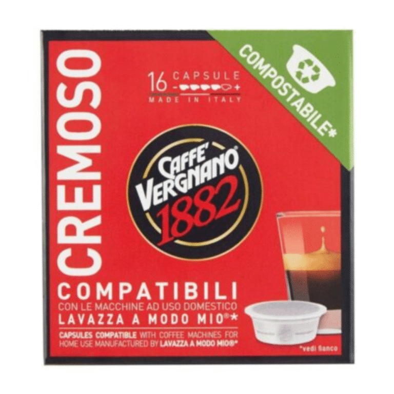 Пакет с 16 капсули VERGNANO Кремозо за кафе