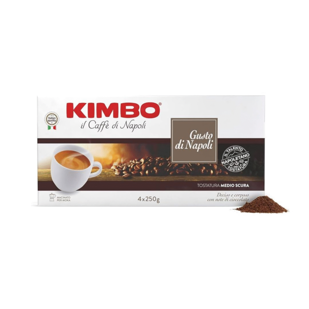 Опаковки мляно кафе Kimbo Gusto Di Napoli 4x250 г