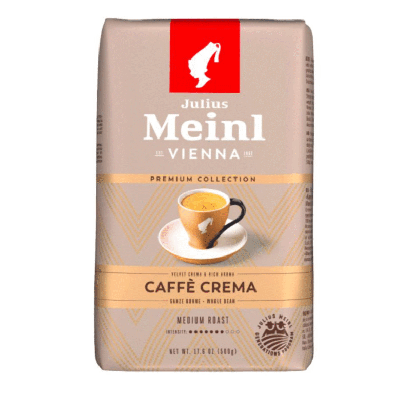 Пакет Кафе На Зърна Julius Meinl Премиум Крема 1 кг с лого и етикет