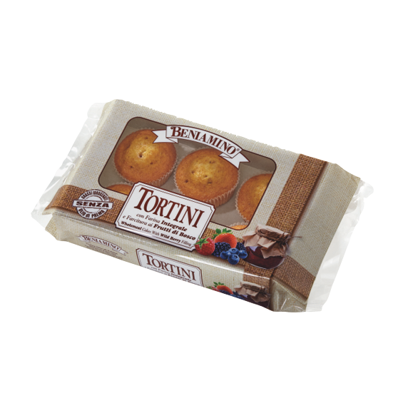 1312.png Мъфин Beniamino с горски плодове 200 г в индивидуална опаковка