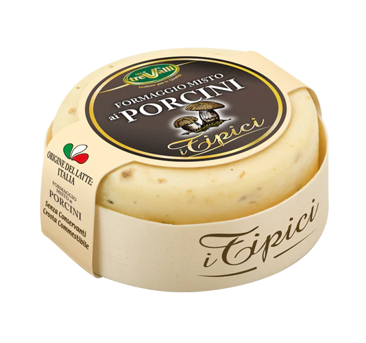 Сирене Trevalli с манатарки 180 г – италианска традиция с ароматни манатарки.