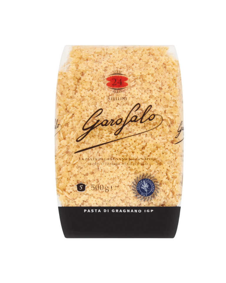 Опаковка паста Garofalo Stelline – форма звездички, 500 г, за супи и забавни рецепти