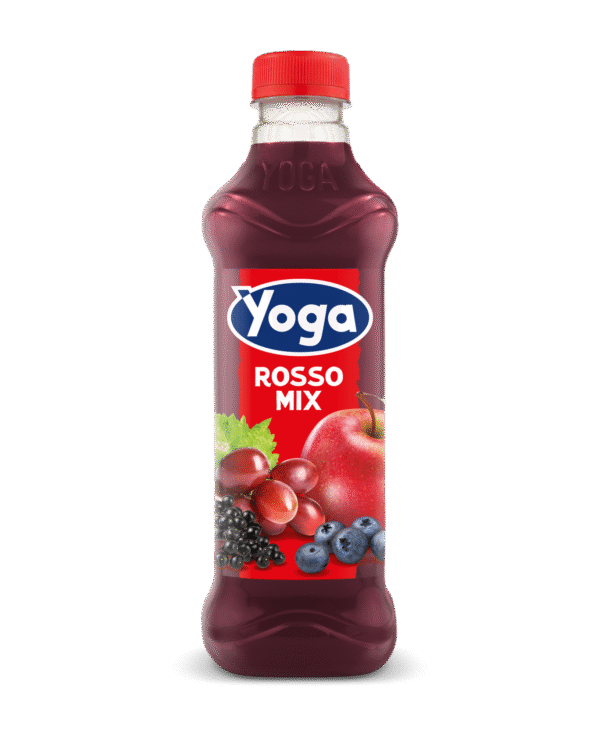 Сок микс червени плодове Yoga 1 л – натурална италианска напитка.