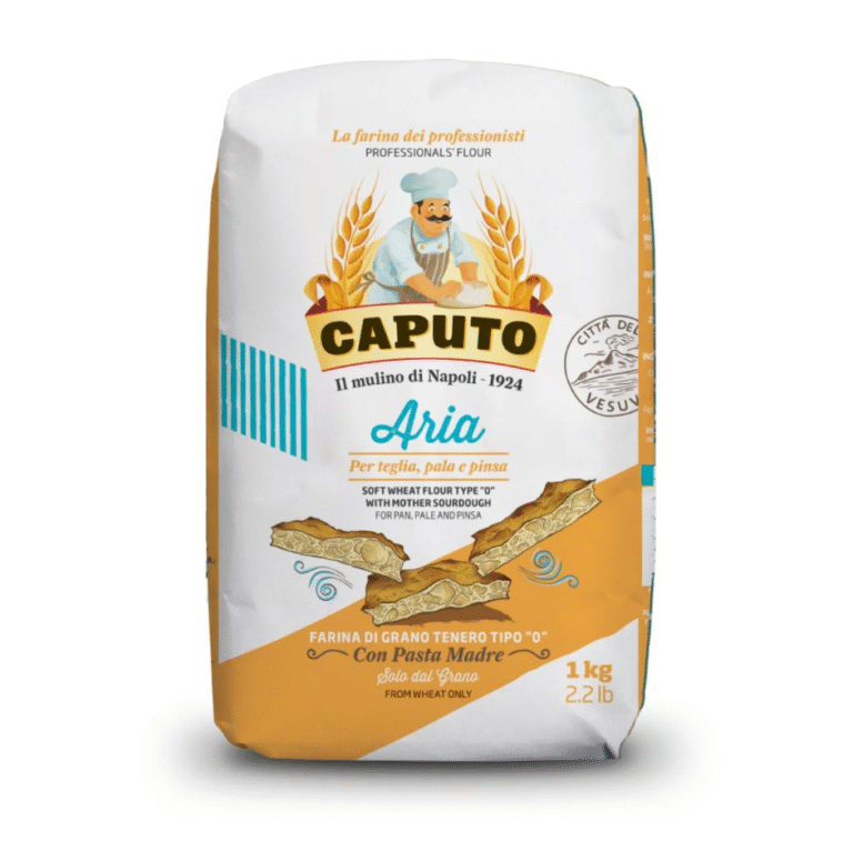 Caputo Aria Брашно Тип 0 – 1 кг: Италианско брашно с естествена закваска за перфектно тесто за пица и хляб.
