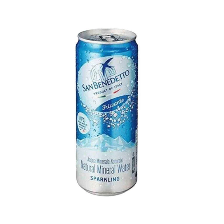 Кен газирана минерална вода San Benedetto 330 мл – стилна и освежаваща италианска вода.