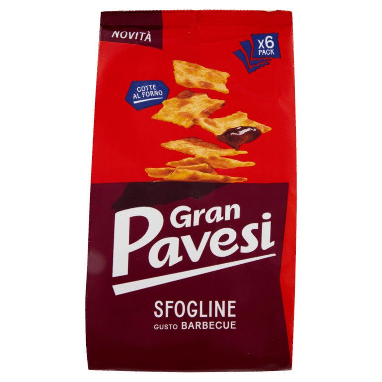 Опаковка 180 г Pavesi снак барбекю – хрупкав с ароматен вкус