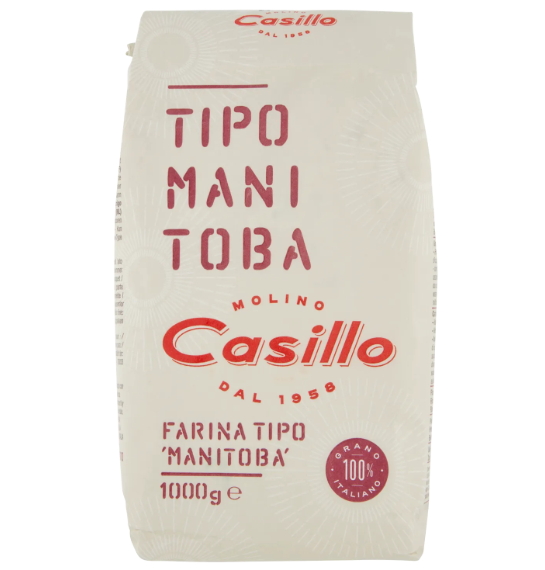 Опаковка брашно Casillo Манитоба тип 0 – 1 кг