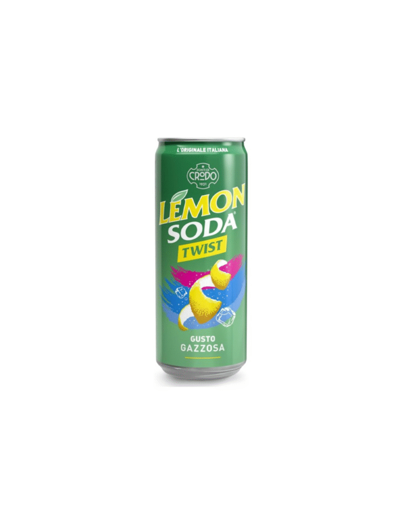 Бутилка 330 мл Lemon Soda Twist – газирана напитка с лимонов вкус и балансирана газировка