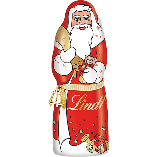 3041.png Опакован шоколад Lindt „Дядо Коледа“ 125 г – празнично изкушение от фин млечен шоколад.
