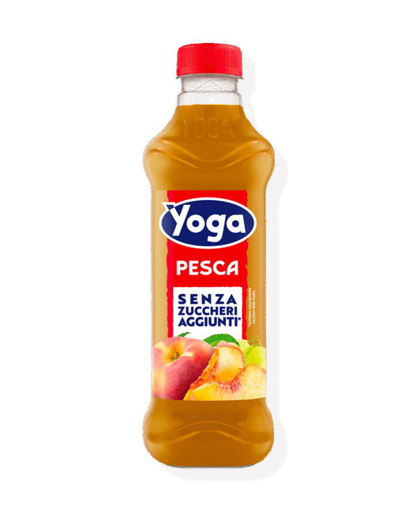 Бутилка Yoga сок праскова 1 л без добавена захар.