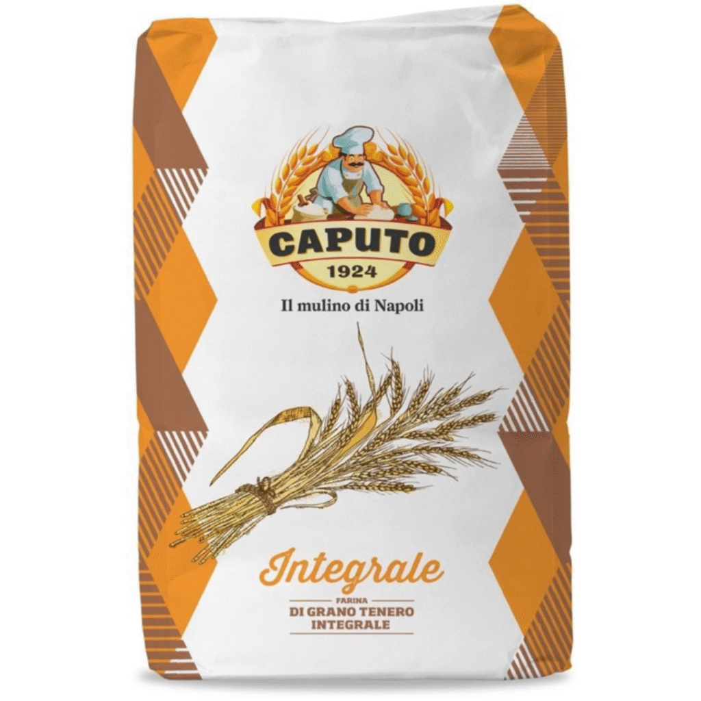 Опаковка пълнозърнесто брашно Caputo – 5 кг