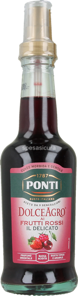 420047.png Бутилка дресинг с червени плодове Ponti 250 г