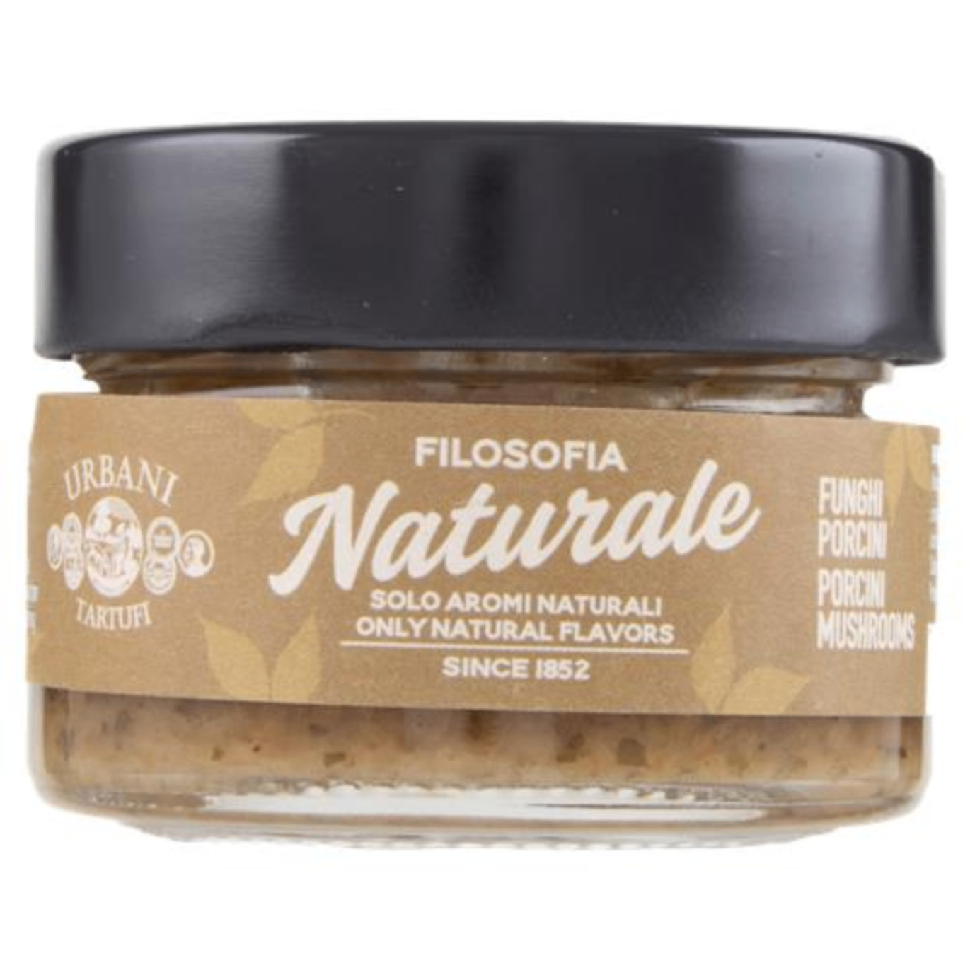 4310.png Буркан Urbani сос от манатарки 80 г – гурме сос с гъби на дървена дъска