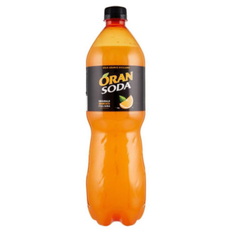 Бутилка 1 л Oransoda газирана напитка портокал – свеж и плодов вкус