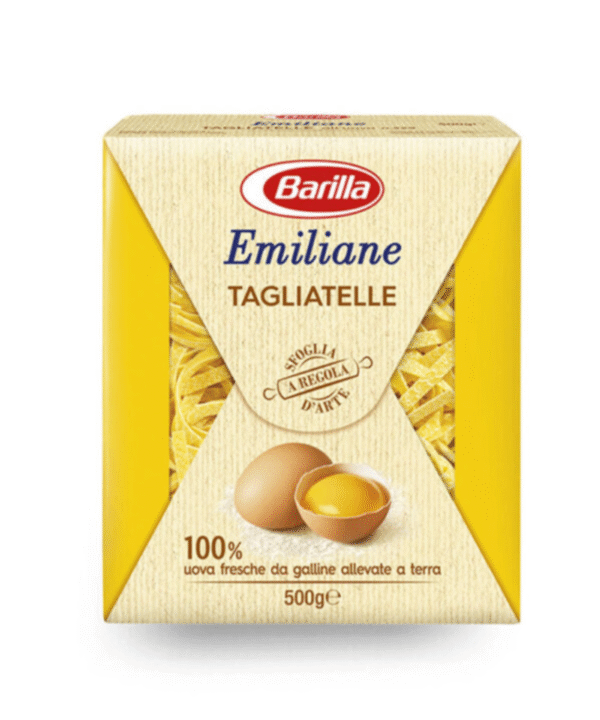 Опаковка талиателе с яйца Barilla Emiliane 500 г.