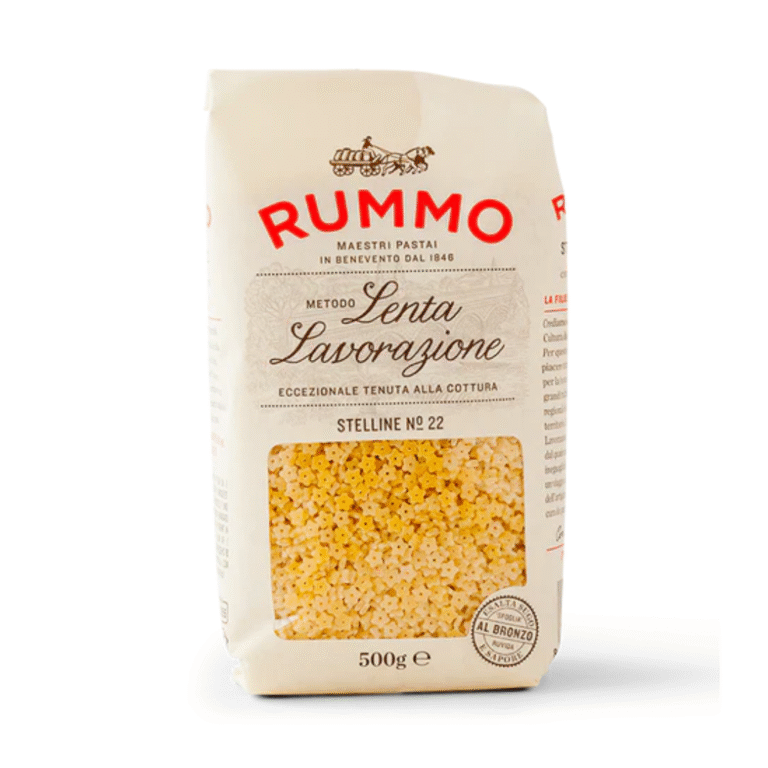 Пакет стелине Rummo №22 500 г – малки звездовидни макарони