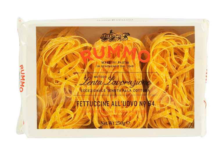 Пакет паста фетучини с яйца Rummo №94 250 г – традиционна италианска яйчна паста за специални рецепти