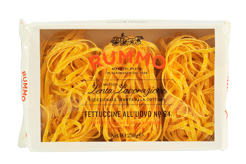 Пакет паста фетучини с яйца Rummo №94 250 г – традиционна италианска яйчна паста за специални рецепти