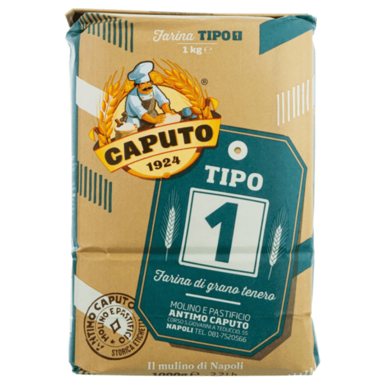 Пакет брашно класик тип "1" Caputo 1 кг – пълнозърнесто брашно за хляб и печива