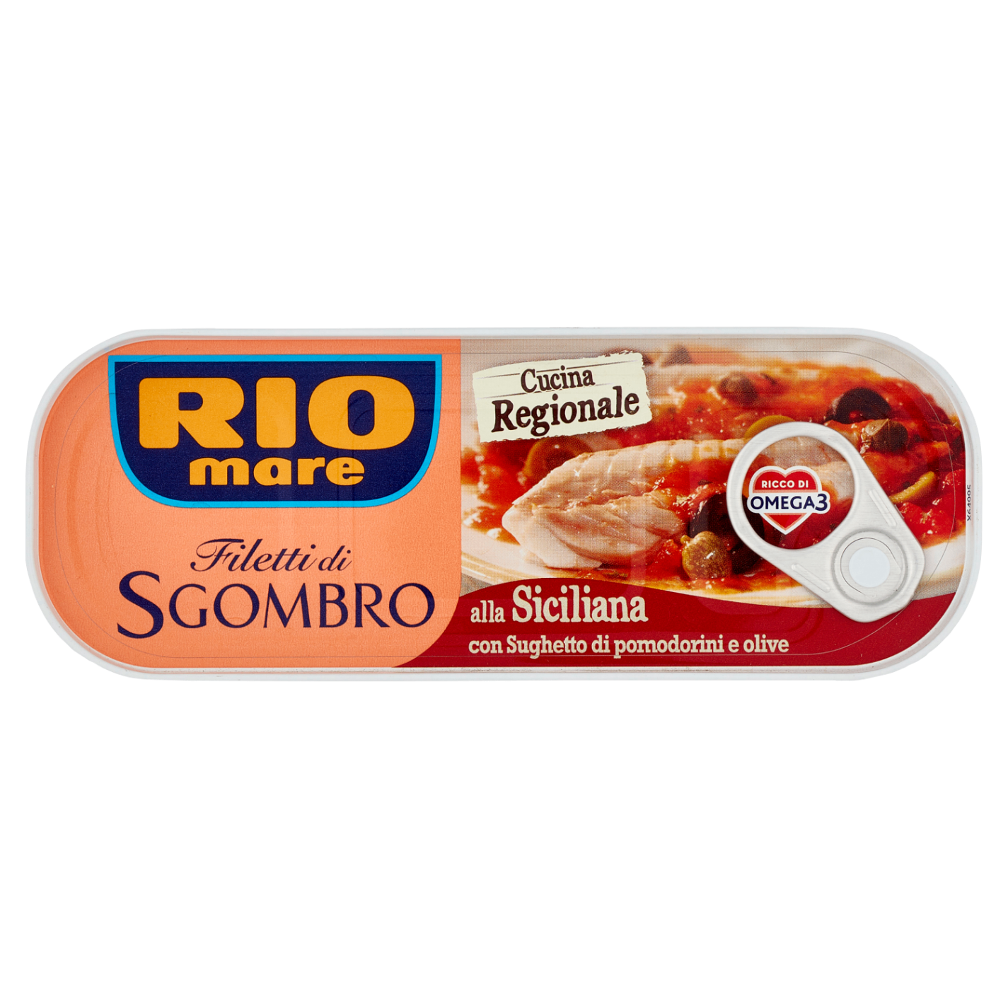 460162.png Консерва Rio Mare Скумрия по сицилиански 120 г с доматен сос и маслини – средиземноморски вкус.