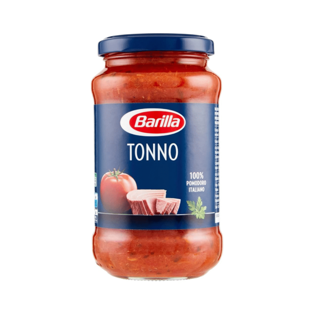 Barilla сос за паста с риба тон в буркан 400 г