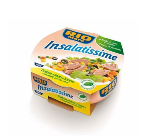 5050 Консерва Riomare Insalatissime – риба тон с моркови, грах и маслини 160 г.