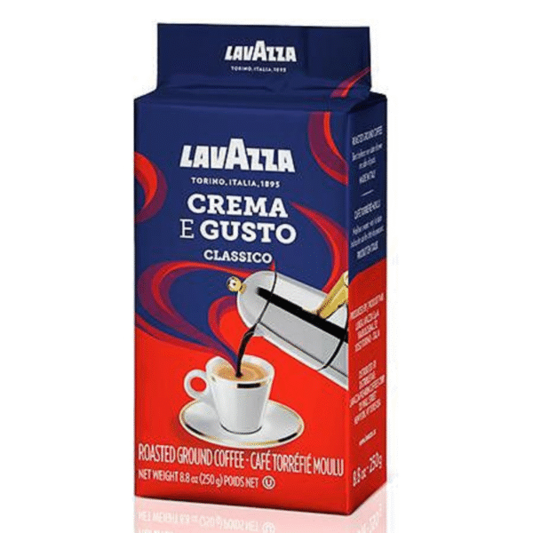 Мляно кафе Lavazza Крема Е Густо в вакуумна опаковка 250 г