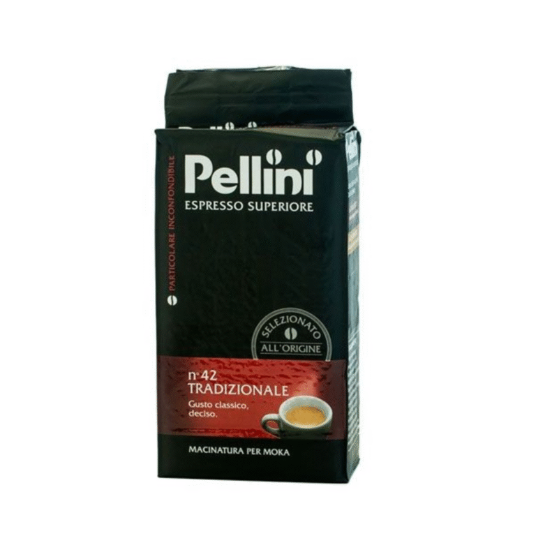 Опаковка с 250 г мляно кафе Pellini Tradizionale Nr 42