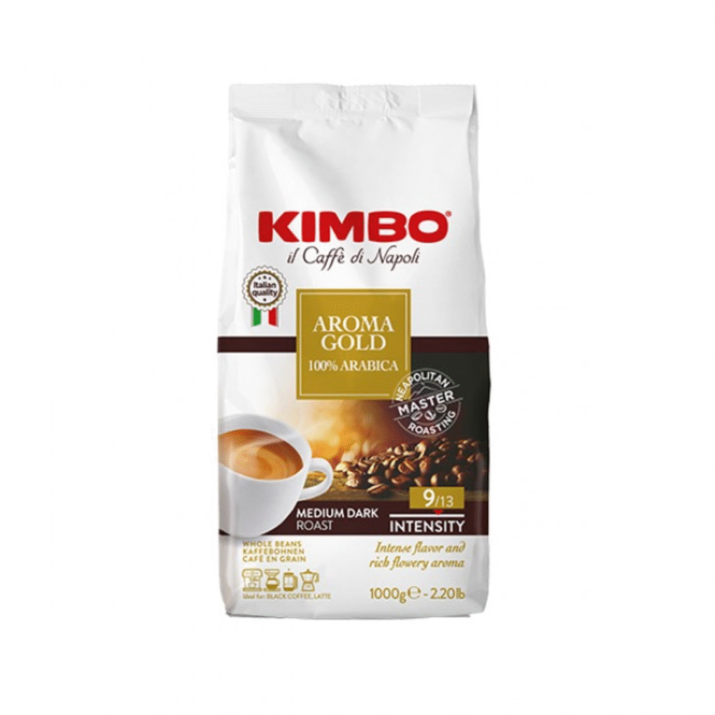 Пакет кафе на зърна Kimbo Aroma Gold 1 кг