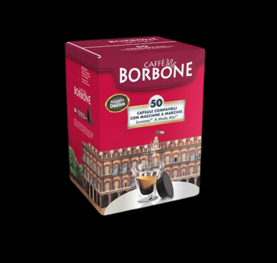 Кафе капсули Borbone Decisa 50 бр, съвместими с A Modo Mio