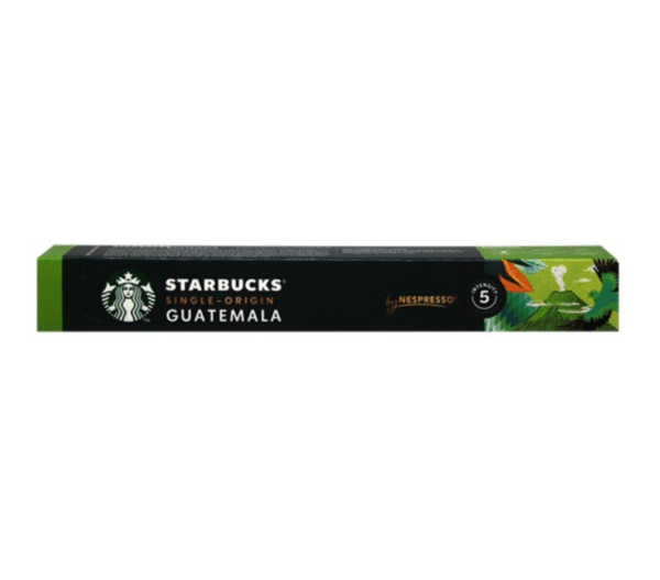 Кутия с 10 кафе капсули Starbucks Guatemala Nespresso – ароматно и балансирано кафе