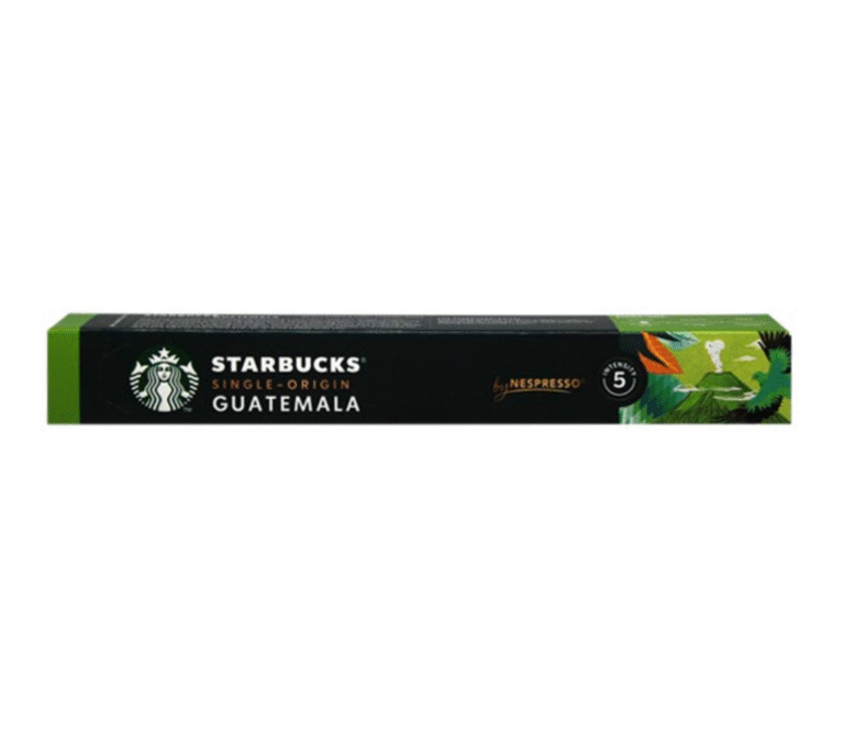 Кутия с 10 кафе капсули Starbucks Guatemala Nespresso – ароматно и балансирано кафе