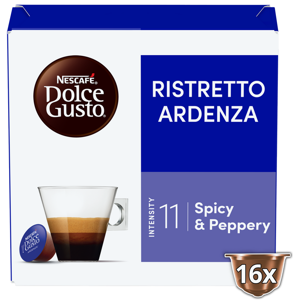 5168.png Кутия с 16 капсули Nescafe Dolce Gusto Ristretto Ardenza кафе