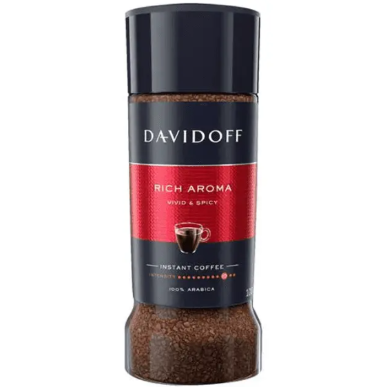 Буркан от 100 г разтворимо кафе Davidoff Rich Aroma