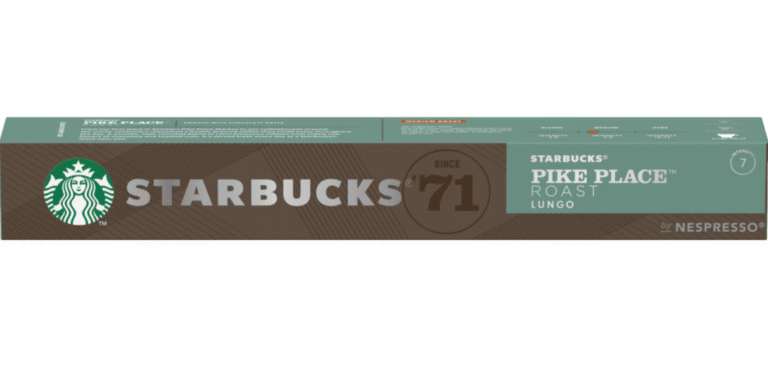 Кутия с 10 капсули кафе Starbucks Pike Place за Nespresso машини