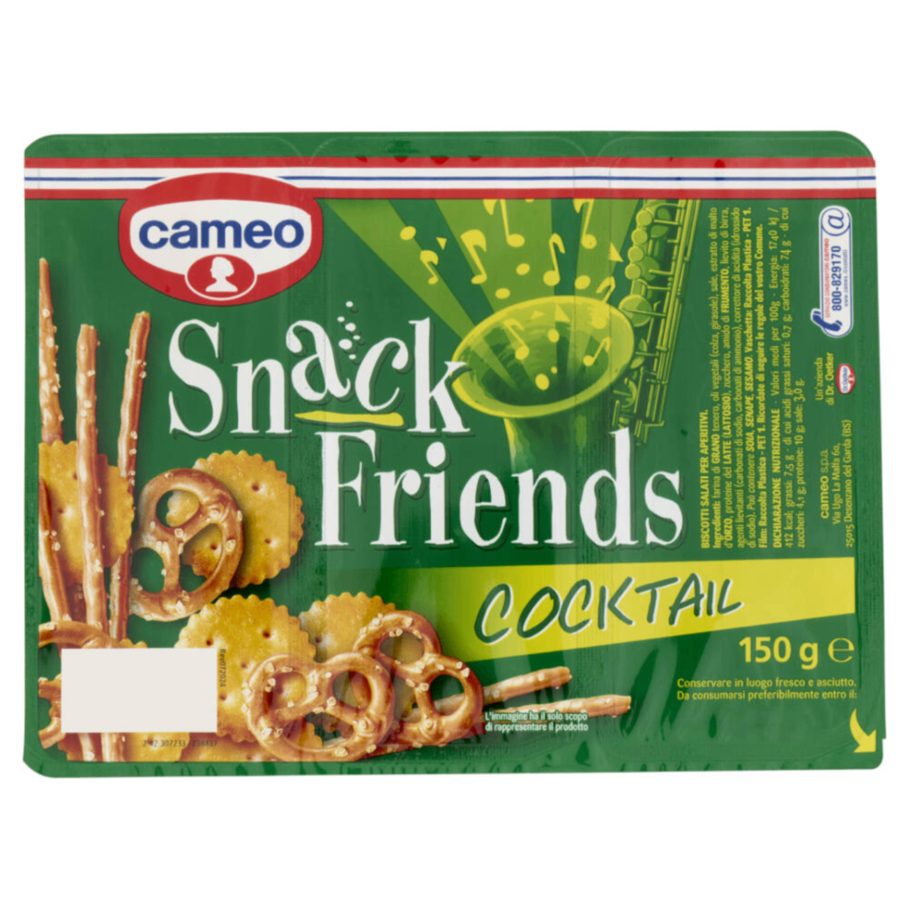 5239.png Пакет хрупкави солети Cameo Salatini Cocktail, 150 г