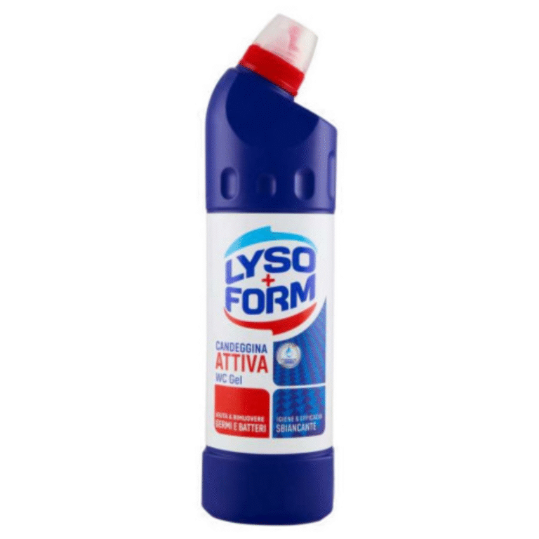 Бутилка 750 ml тоалетен гел Lysoform с избелващо действие и синя формула