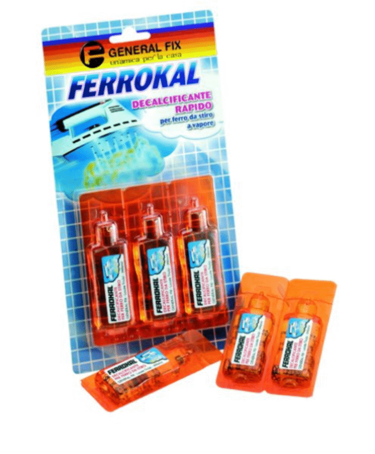 Опаковка Ferrokal Anticalcare X Stiro – препарат за почистване на котлен камък от ютии