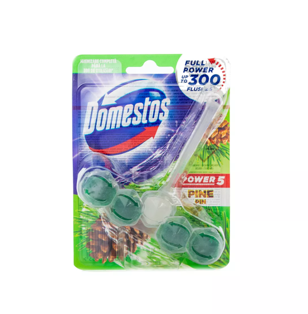 Domestos ароматизатор за тоалетна с почистващо и освежаващо действие, 55 г
