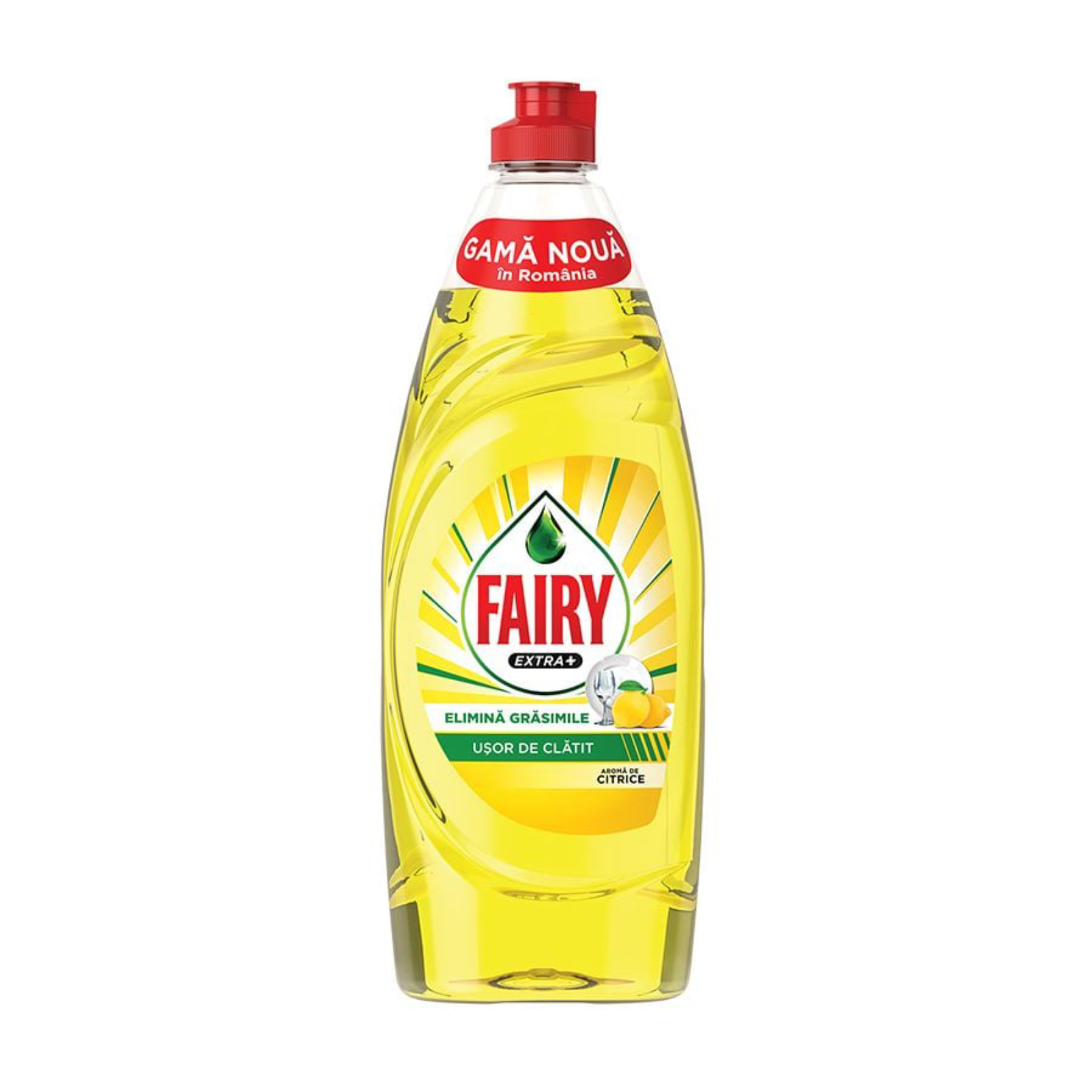 720272 Два пластмасови шишета с по 650 мл гел за чинии Лимон Fairy