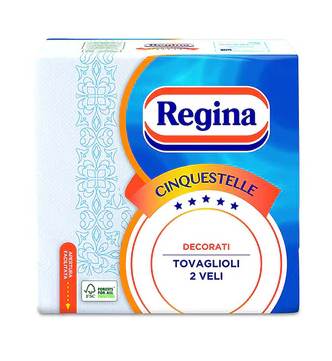 Опаковка на салфетки Regina 5 Stars 43 броя.