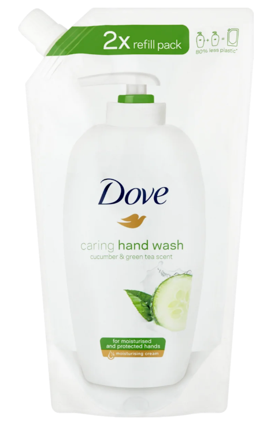 Течен сапун Dove Fresh Touch пълнител 500 мл