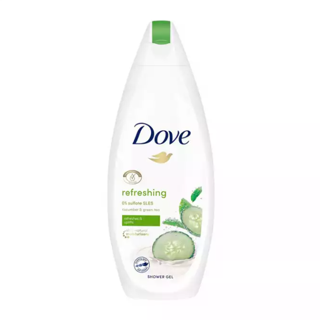 Душ гел Dove Refreshing 250 мл за освежаващо почистване