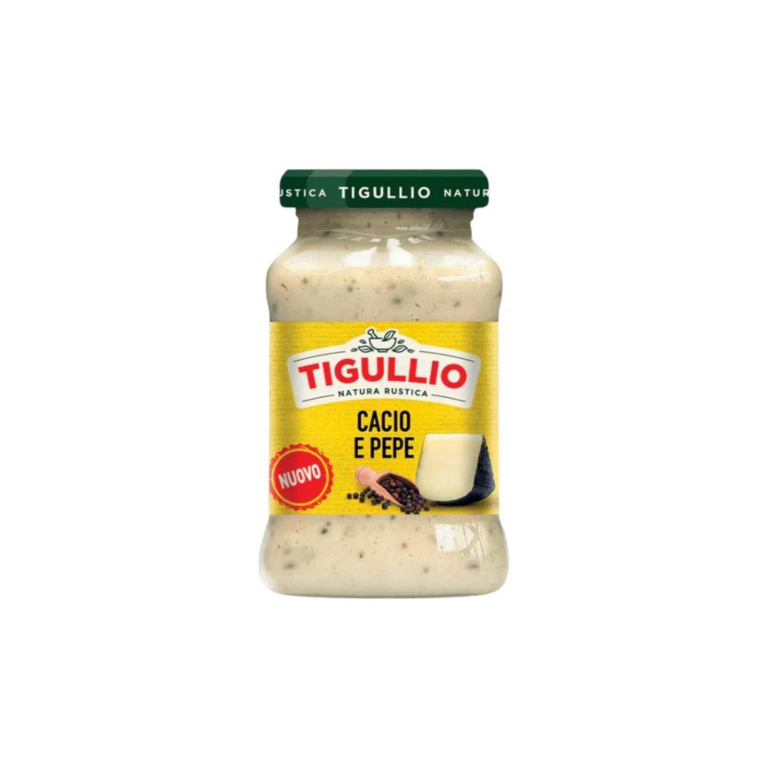 Буркан Tigullio Песто Cacio e Pepe 185 г – елегантен дизайн и традиционен италиански продукт