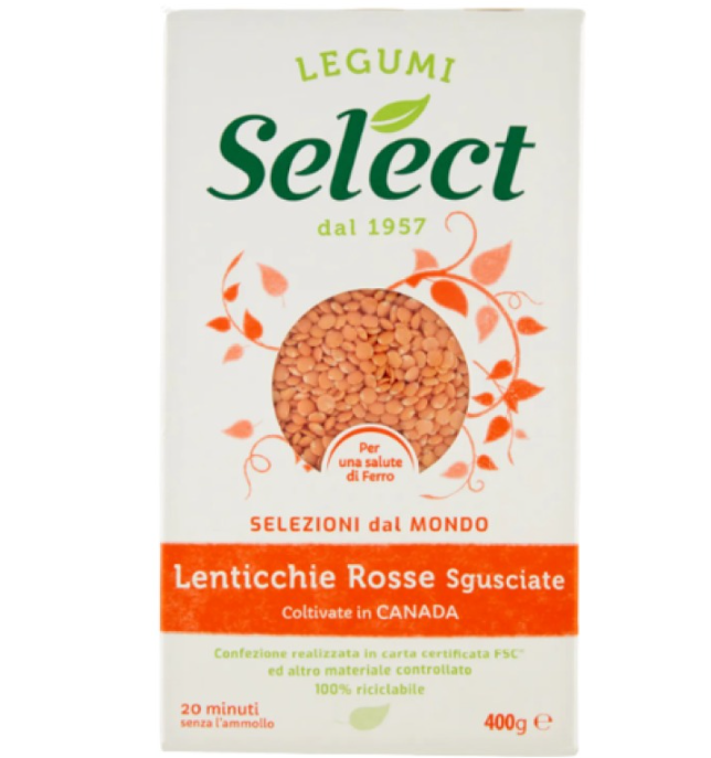 Леща Select Червена Белена 400 Г