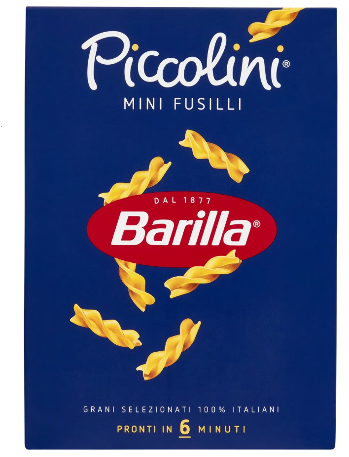 Пакет Barilla Mini Fusilli 500 г.
