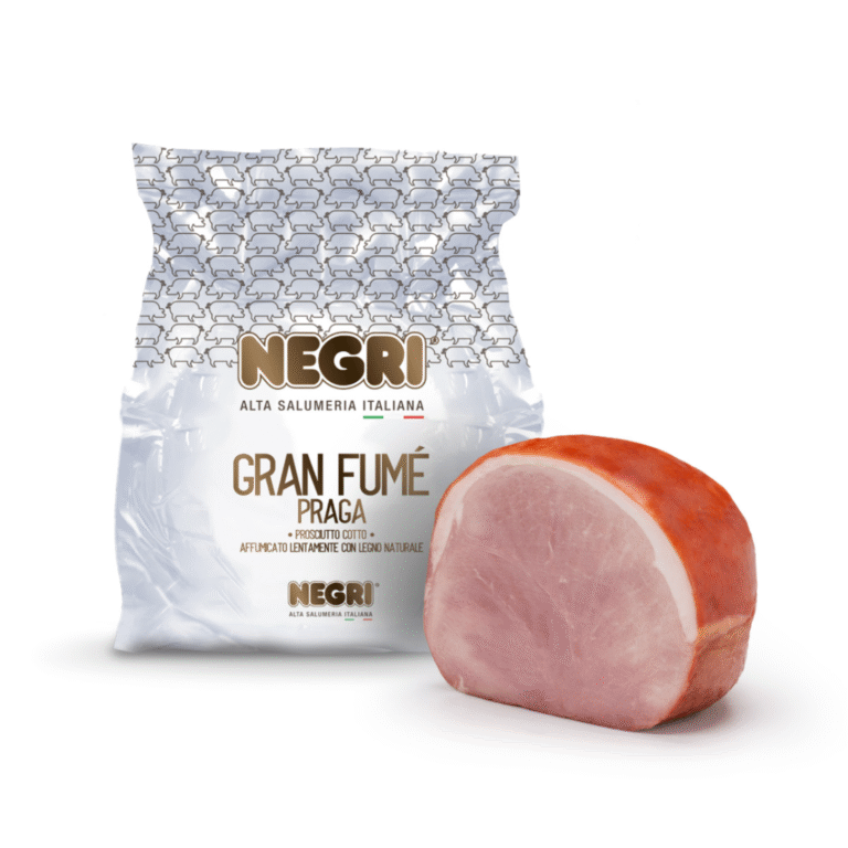 NEGRI Gran Fumé – варено-пушена пражка шунка с деликатен дим и традиционен вкус.