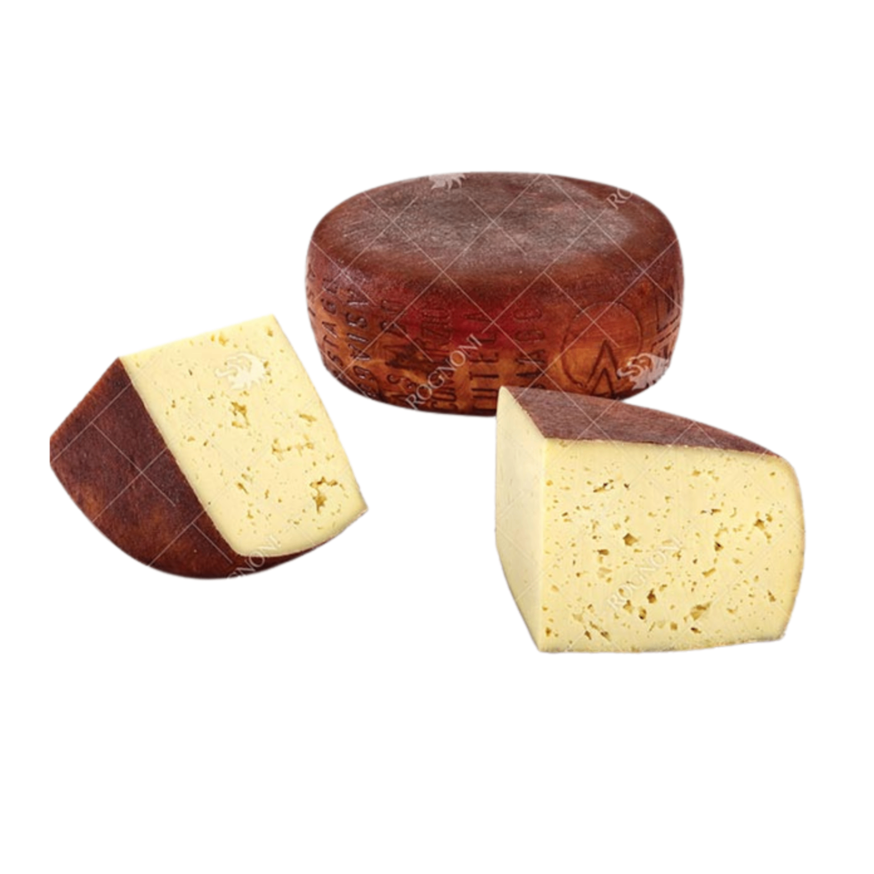 320044.png Парче твърдо зряло краве сирене Asiago Rognoni ЗНП Резерва с плътна текстура