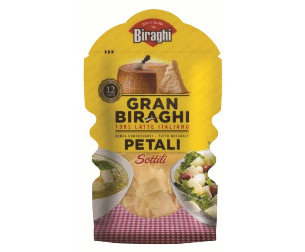 Сирене на люспи Biraghi 80 г – италиански вкус за паста и салати