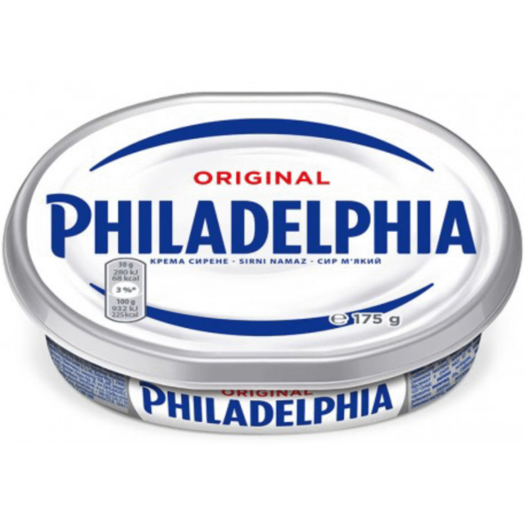 Опаковка крема сирене Philadelphia 175 г.